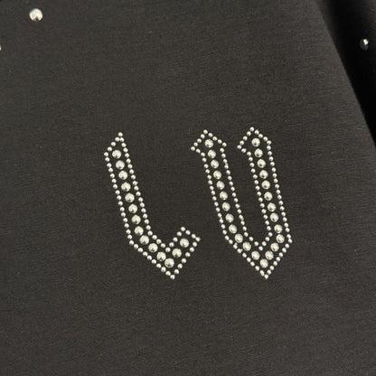 LV Letter Pullover Long-Sleeve Sweatshirt