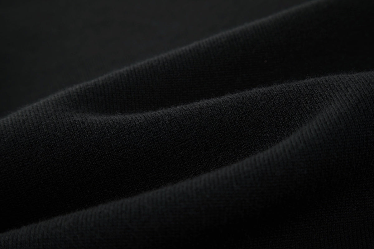 Balenciaga 25 Sweater Black Wool 0002