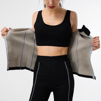 Women'S Large Size Sweat Suit Belly Puffing Pants Women'S Sweat Sports Top Composite Sweat Running Yoga Suit