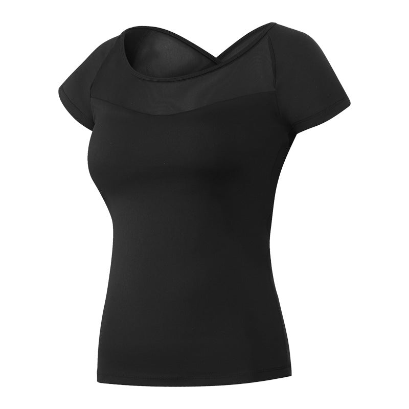 Yoga Suit With Bra Pad Nylon High Elasticity, Quick Drying And Thin