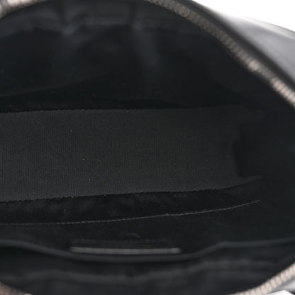 Calfskin Matelasse Monogram Lou Camera Bag Black