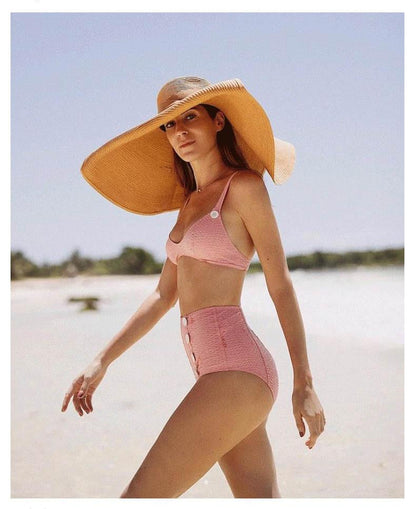 Retro Fashion Oversized Straw Hat