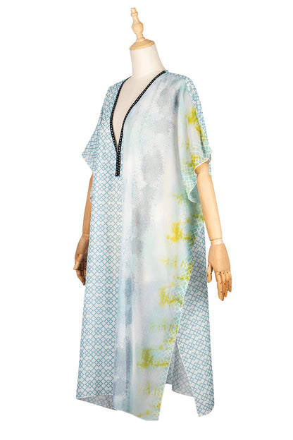 Summer Women'S Chiffon Beach Sunscreen Shirt Pullover Jacket Chiffon Shawl
