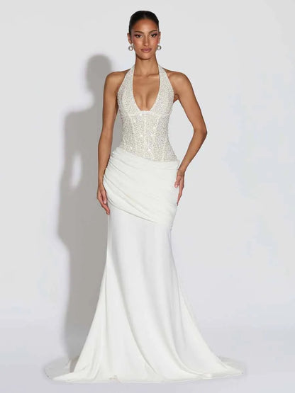 Xandra U-neck Maxi Dress