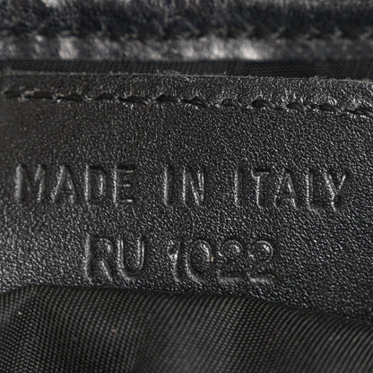 Monogram Saddle Bag Black