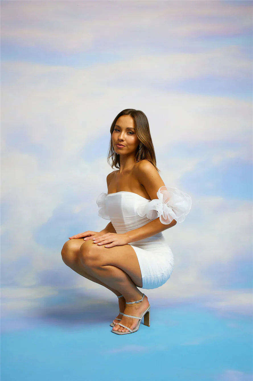 Dream Walker Mini Dress White