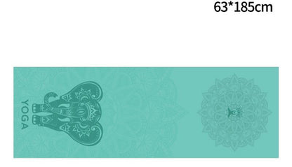 Portable Printed Yoga Towel Non-Slip Design Supports Custom Pattern Design Digital Printed Yoga Towel Yoga Mat 789