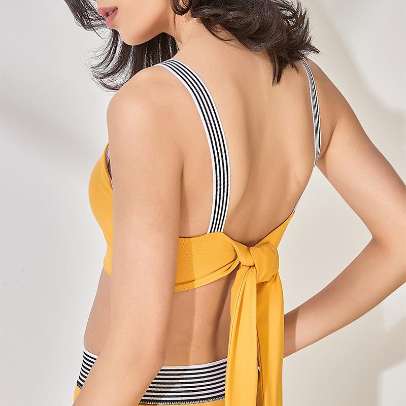 Quick-Drying Yoga Fitness Sports Bra Female Hollow Adjustable Sports Bra Beautiful Back