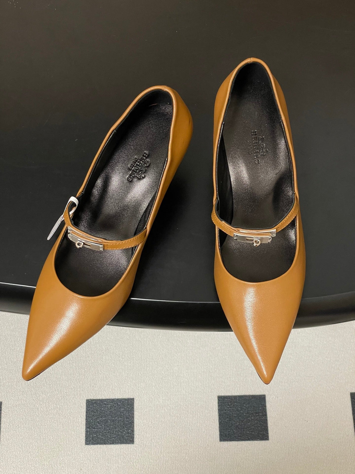 HM 26 Majeste 60 Pump Brown in Calfskin 593828
