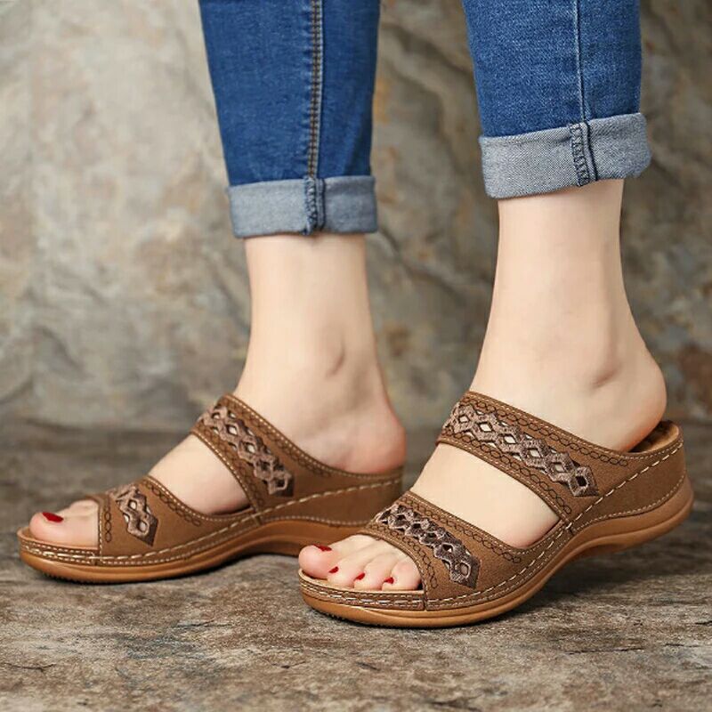 One Word Sandals Women'S Spring New Muffin Thick Sole Slippers