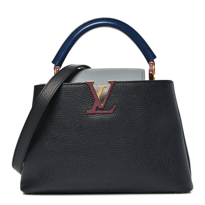 Taurillon Capucines BB Black Grey Blue