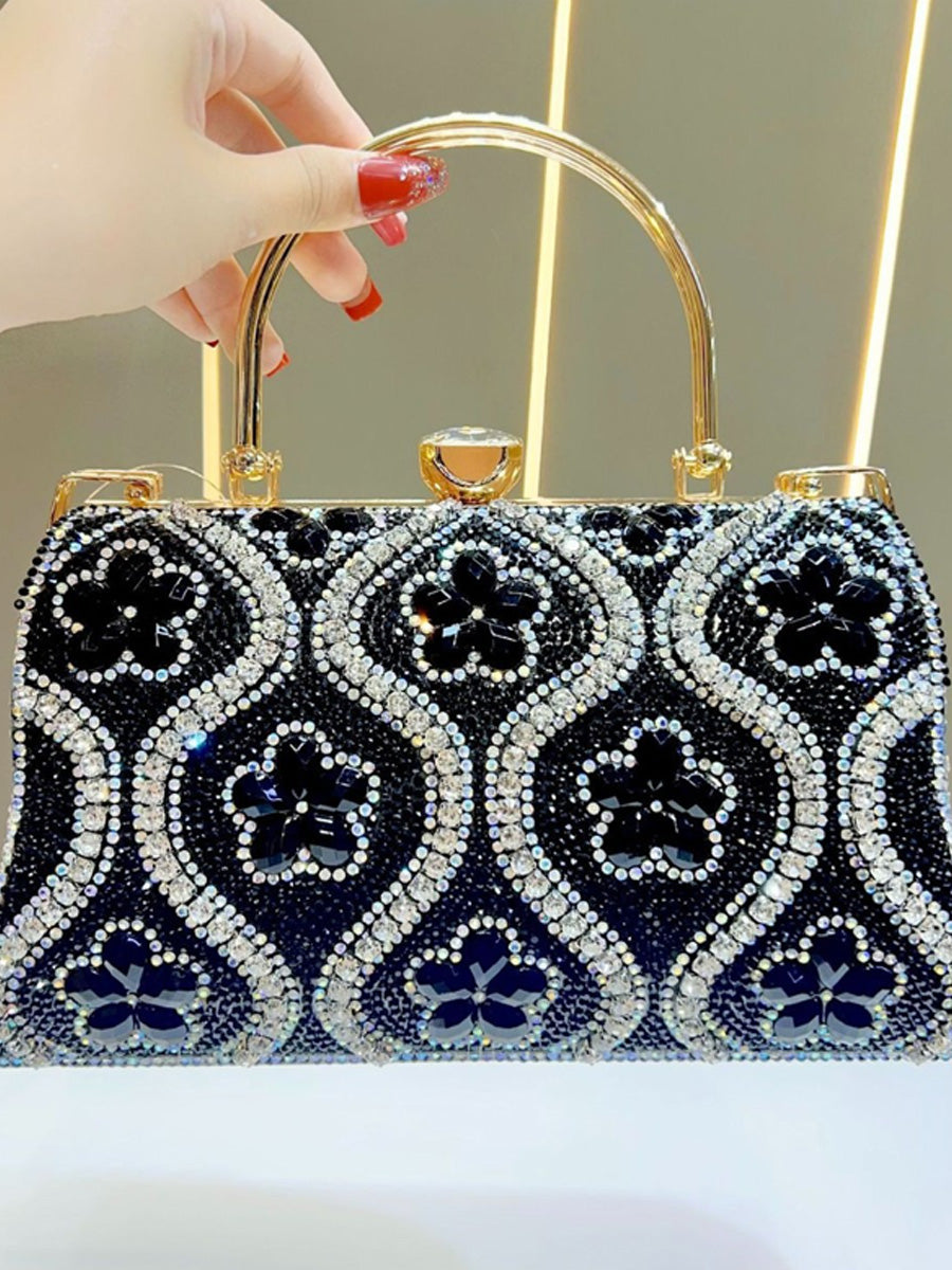 Mila Classic Crystal Clutch