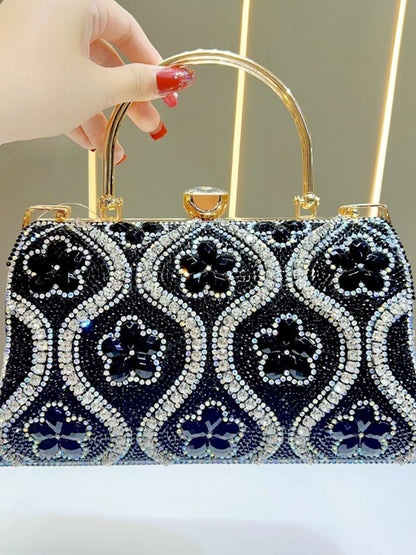 Mila Classic Crystal Clutch