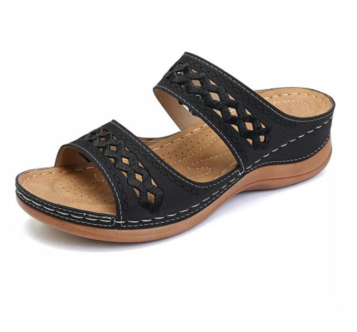 One Word Sandals Women'S Spring New Muffin Thick Sole Slippers