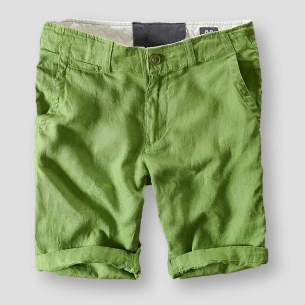 Saint Morris Porto Linen Shorts