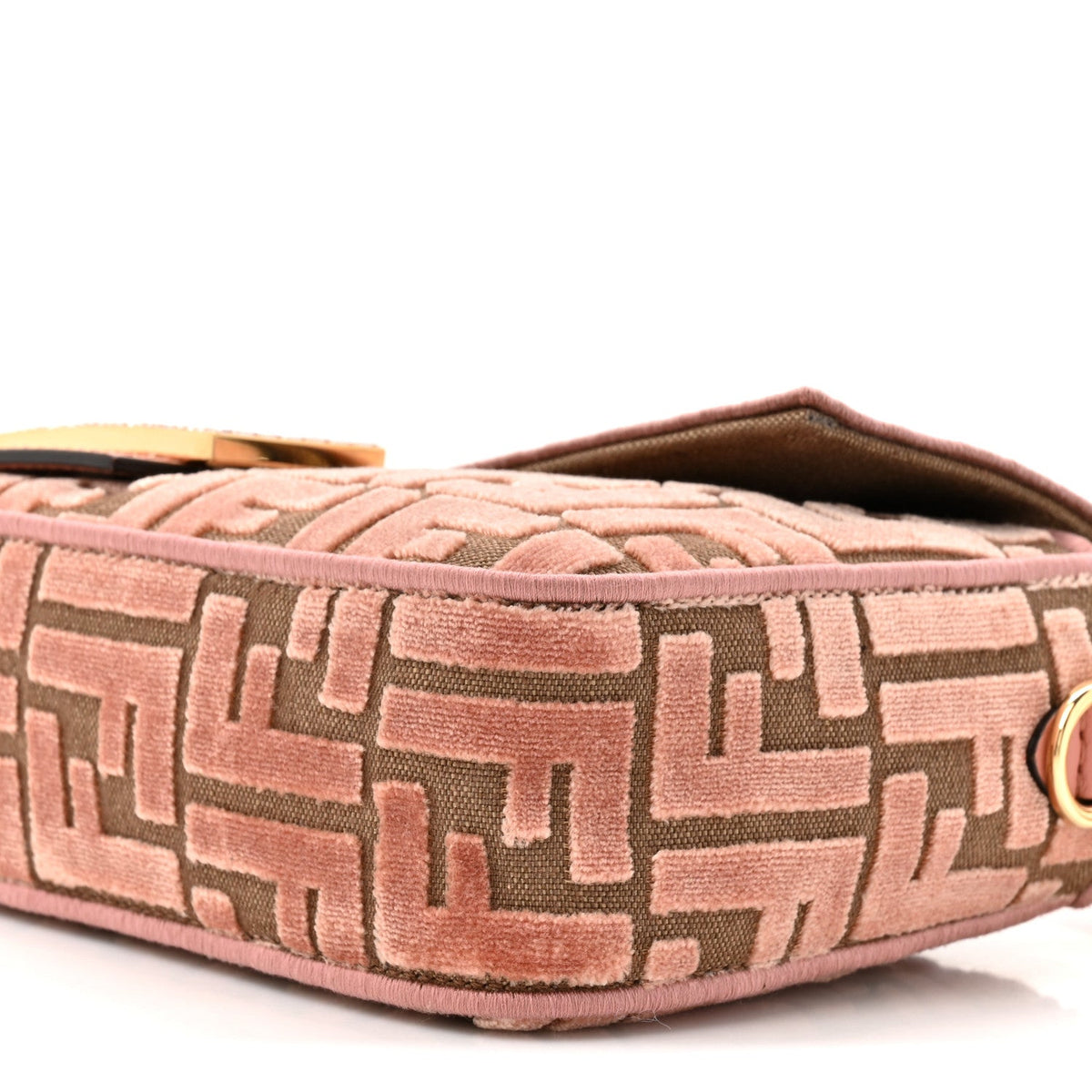 Velvet Jacquard Crystal FF Baguette Macaron