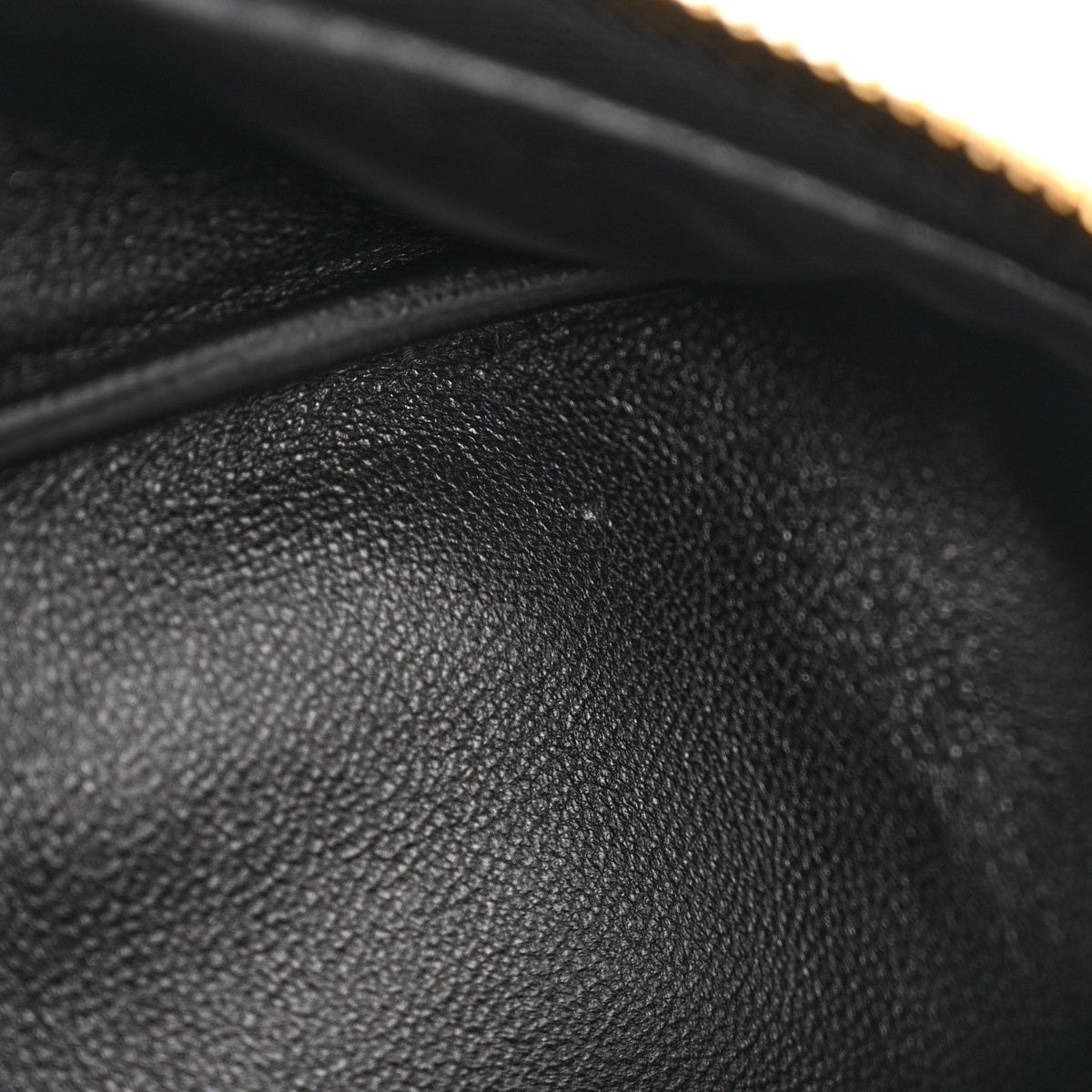 Soft Calfskin Swing Shoulder Bag Black Hazelnut