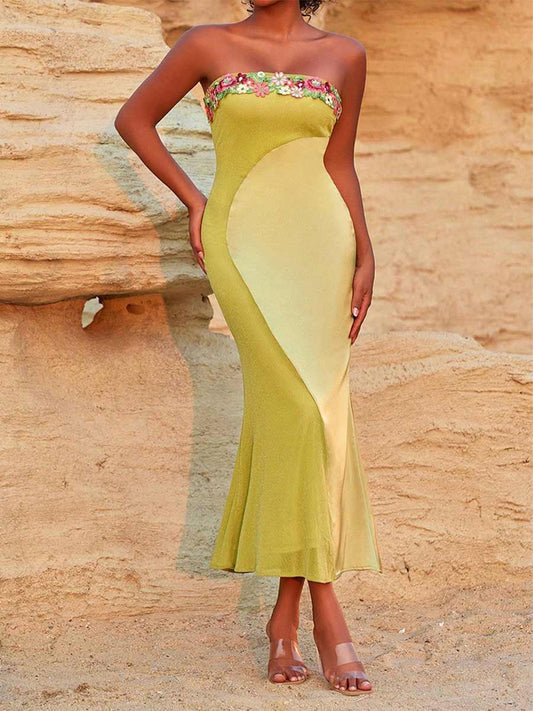 Ilaria Flower Maxi Dress