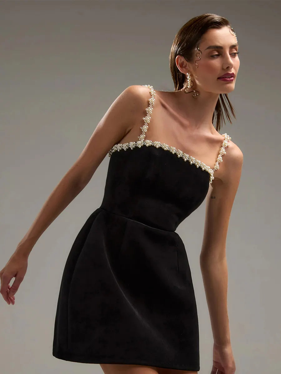 Eileen Mini Dress In Black