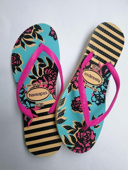 Flip-Flops Women'S Slippers Flat-Bottom Holiday Beach Shoes Seaside Anti-Skid Sandals