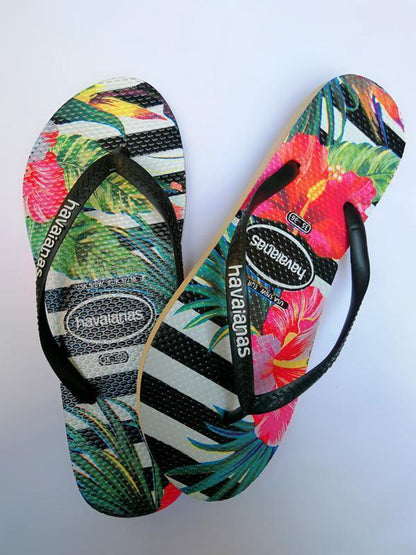 Flip-Flops Women'S Slippers Flat-Bottom Holiday Beach Shoes Seaside Anti-Skid Sandals