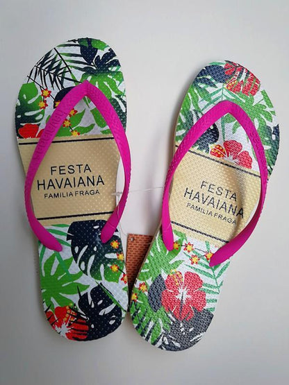 Flip-Flops Women'S Slippers Flat-Bottom Holiday Beach Shoes Seaside Anti-Skid Sandals