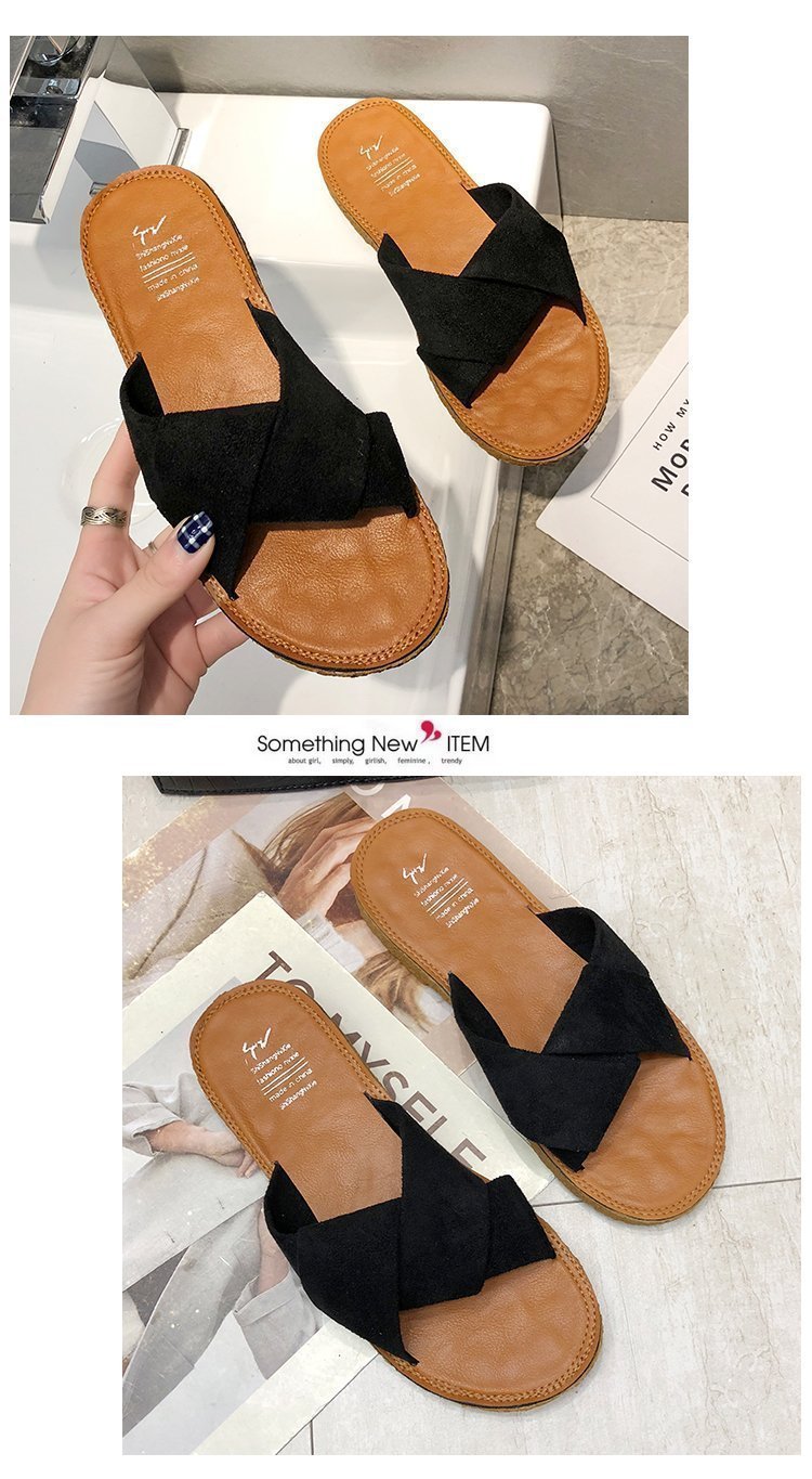Ins Beach Flat Shoes Sandals And Slippers