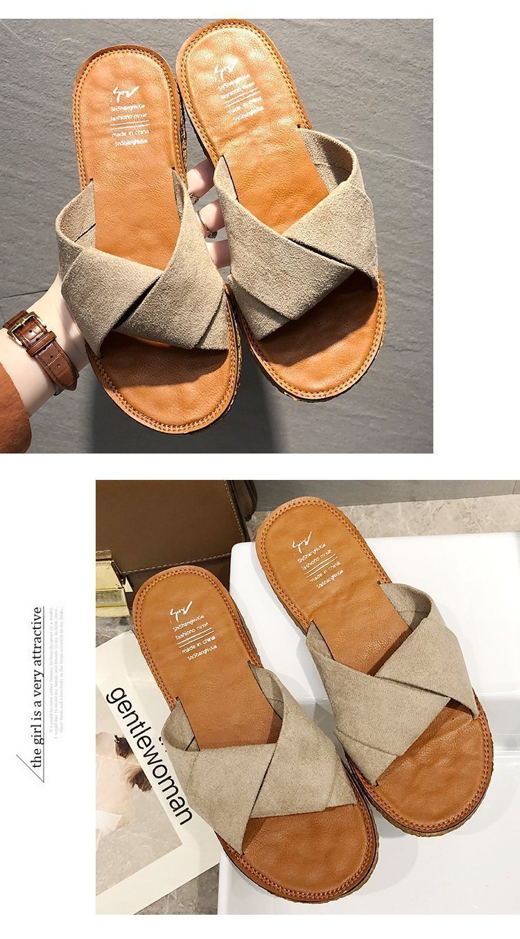 Ins Beach Flat Shoes Sandals And Slippers