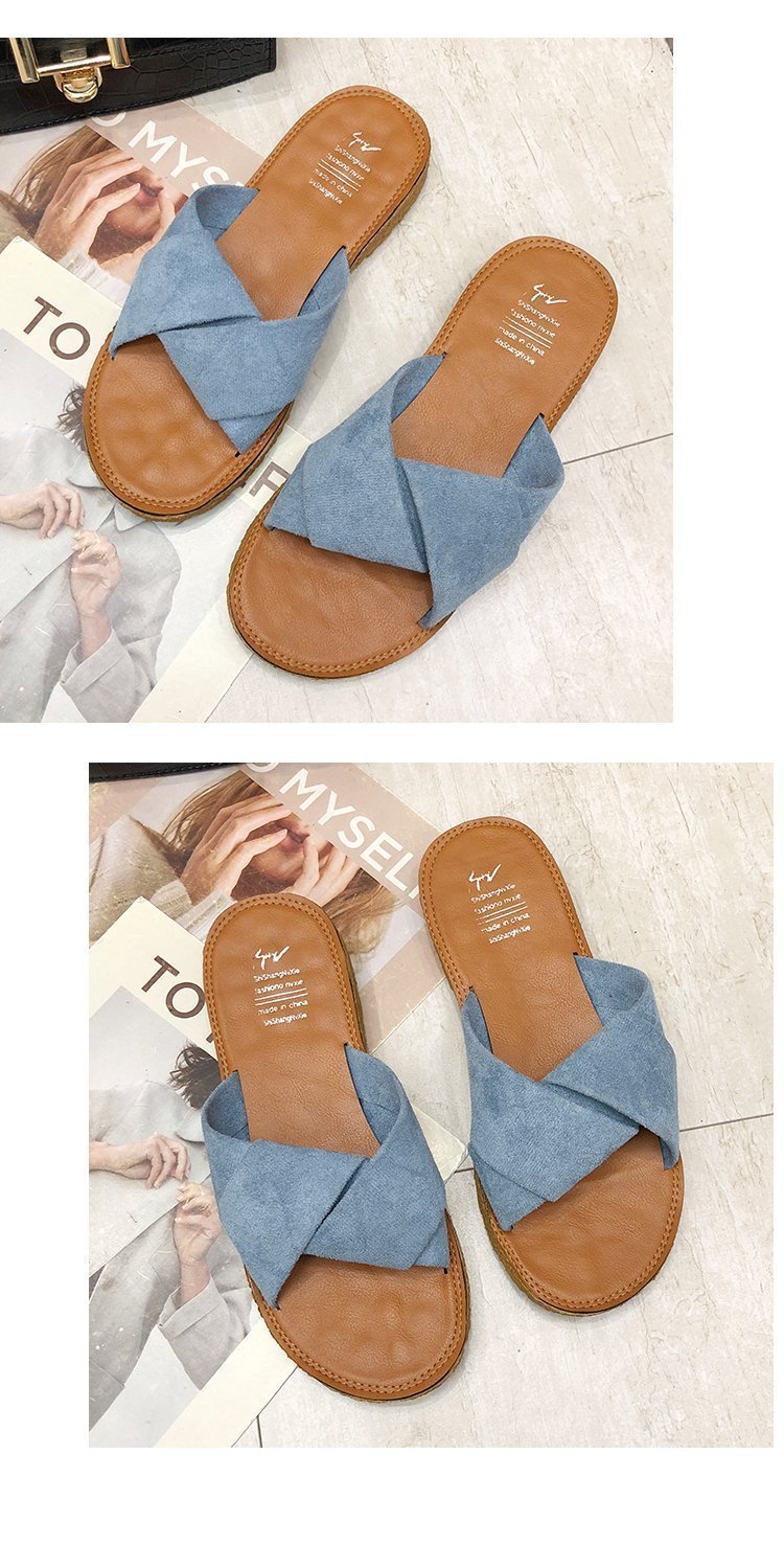 Ins Beach Flat Shoes Sandals And Slippers