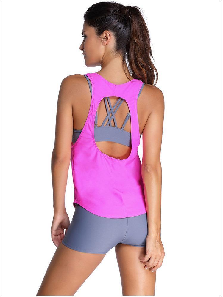 Bikini Fashion Print Three-Piece Split Swimsuit