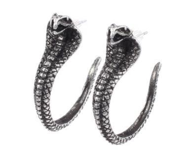 Retro Hand-Woven Rope Serpentine Earrings