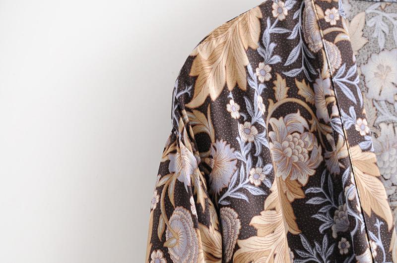 Printed Bohemia Sun-Protected Beach Cover-Ups