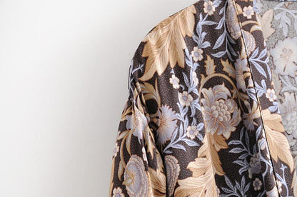 Printed Bohemia Sun-Protected Beach Cover-Ups