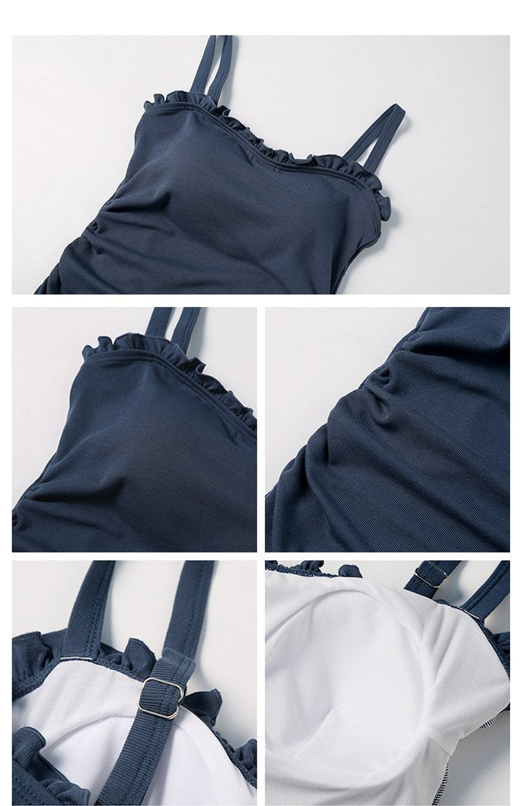 Ins Sexy Siamese Girl Ageing Swimsuit