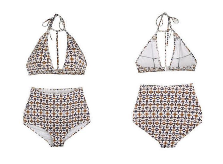 Ins Retro Sexy Slim Bikini