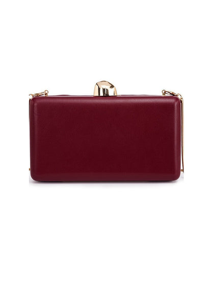 Maya Ruched Leather Bag