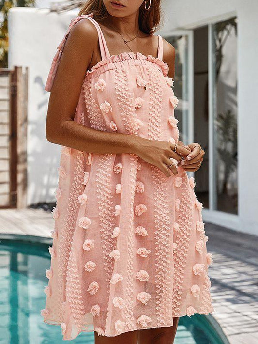 Suspender Summer Sexy Wrap Chest Loose Skirt