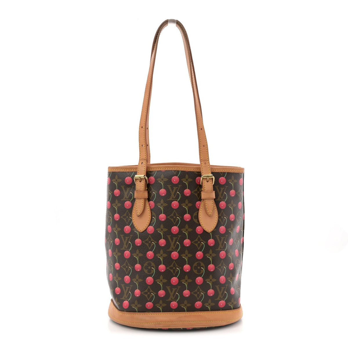 Monogram Cerises Bucket Bag