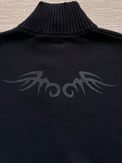 Balenciaga 25 Turtleneck Sweater Black Wool 0018