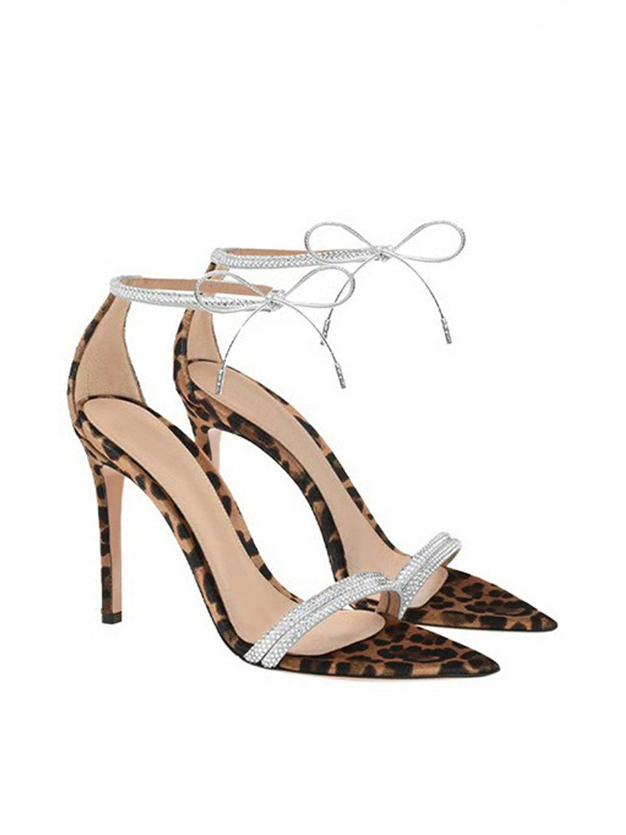 Noelia Pointed-Toe Strappy Sandals