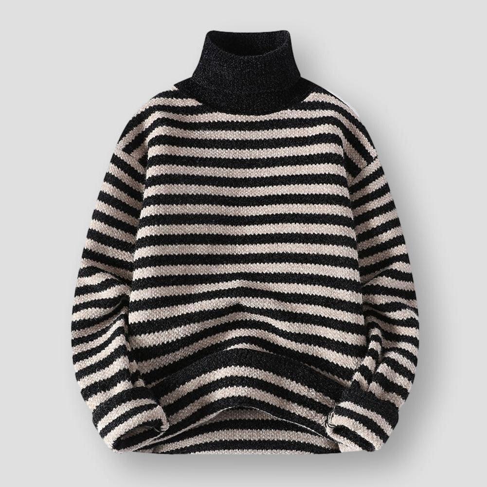 Sky Madrid Conroe Striped Sweater