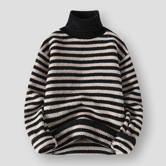 Sky Madrid Conroe Striped Sweater