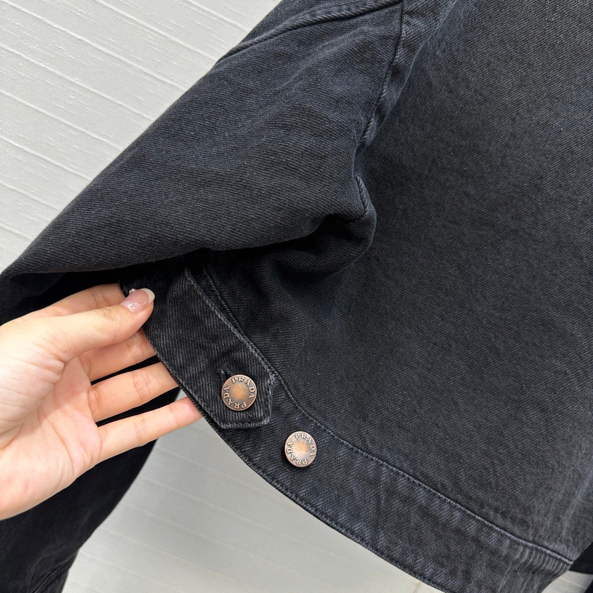 Prada 2025 Jacket Black Denim