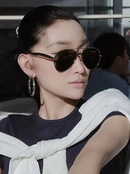 Hope Retro Aviator Sunglasses