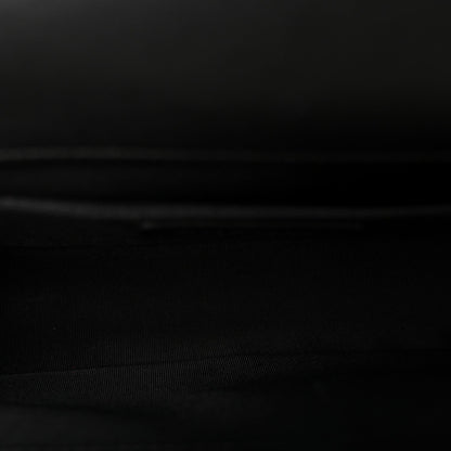 Calfskin Quilted Medium Boy Flap Black