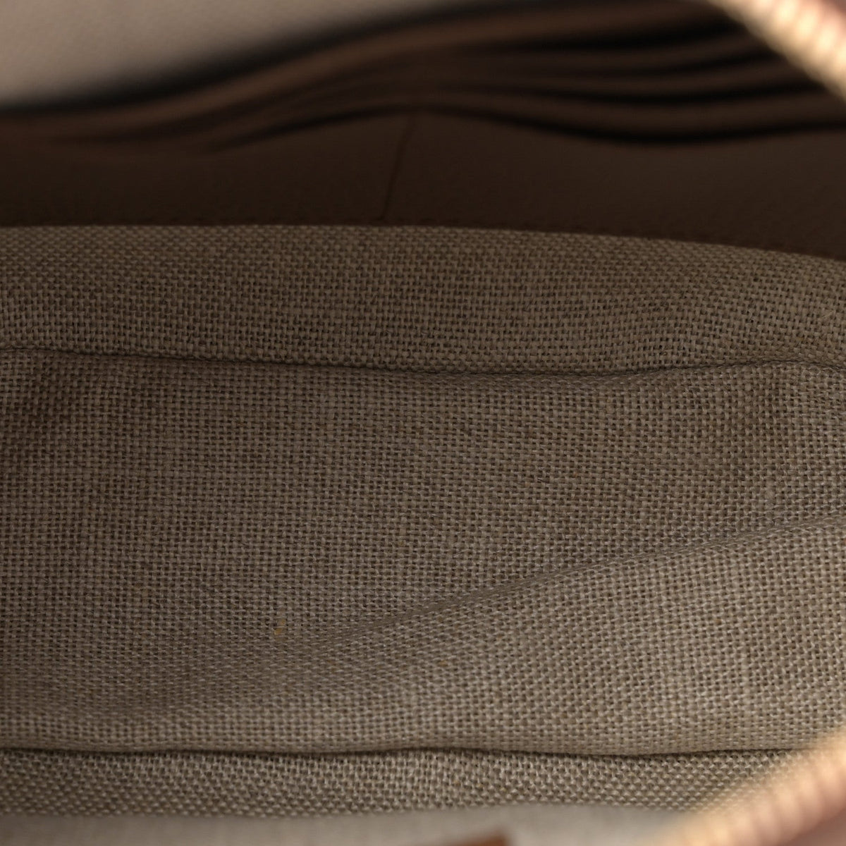 Monogram Mini Bree Messenger Bag Beige Tabacco