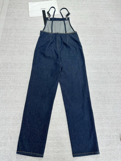 CC 25 Overalls Blue Denim Cotton