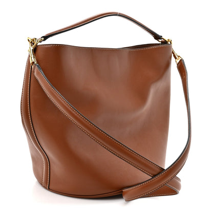 Smooth Calfskin Bucket 16 Bag Tan
