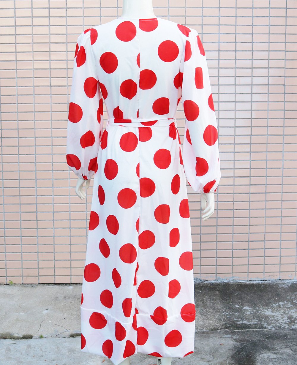 New Wave Point Chiffon Beach Holiday Dress