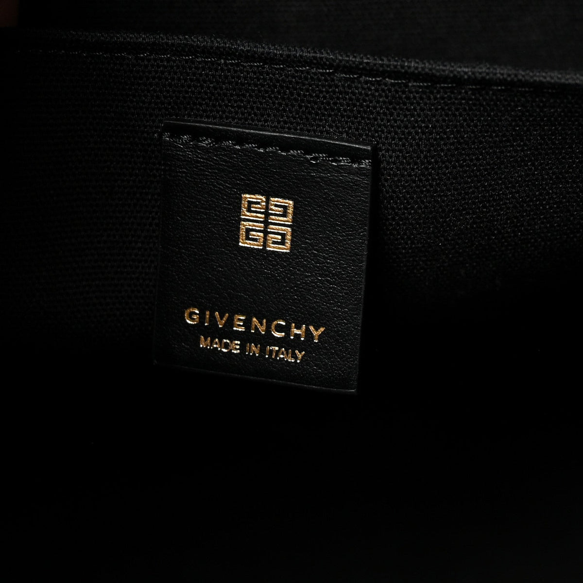 Canvas Medium G-Tote Beige Black